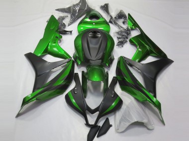 Mejores Carenados Moto Honda CBR600RR 2007-2008 - Verde Negro Mate