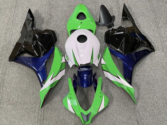 Mejores Carenados Moto Honda CBR600RR 2009-2012 - Blanco Verde Azul Negro Brillante