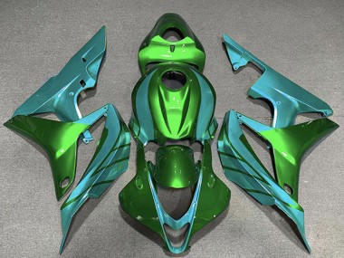 Mejores Carenados Moto Honda CBR600RR 2007-2008 - Verde Azul Verdoso