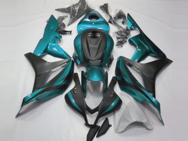 Mejores Carenados Moto Honda CBR600RR 2007-2008 - Azul Claro Negro Mate