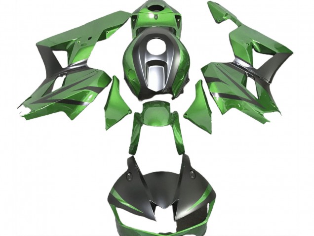 Mejores Carenados Moto Honda CBR600RR 2013-2023 - Lizard Verde Negro Mate