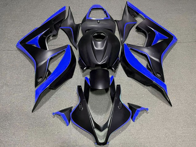 Mejores Carenados Moto Honda CBR600RR 2007-2008 - Azul Negro Mate