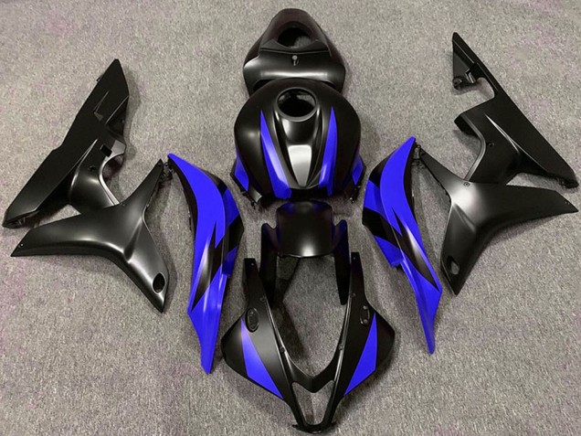 Mejores Carenado Moto Honda CBR600RR 2007-2008 - Azul Negro Mate