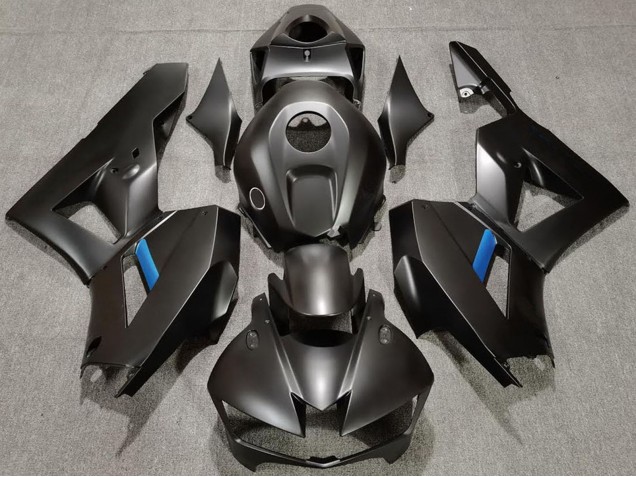 Mejores Carenados Moto Honda CBR600RR 2013-2023 - Negro Mate Azul Claro