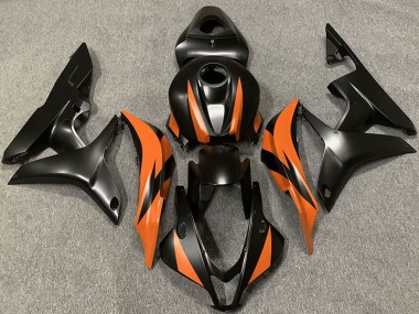 Mejores Carenados Moto Honda CBR600RR 2007-2008 - Naranja Negro Mate