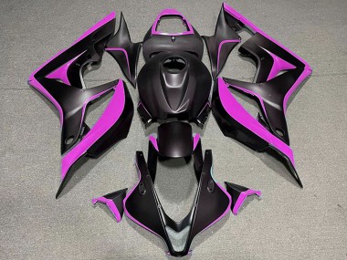 Mejores Carenados Moto Honda CBR600RR 2007-2008 - Rosa Negro Mate