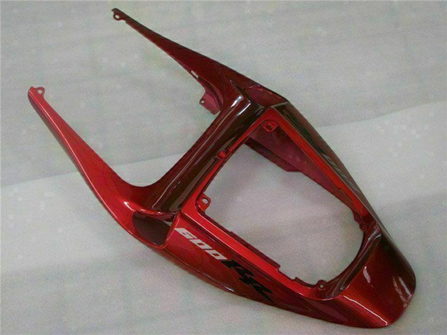 Mejores Carenado Moto Honda CBR600RR 2005-2006 - Rojo Negro