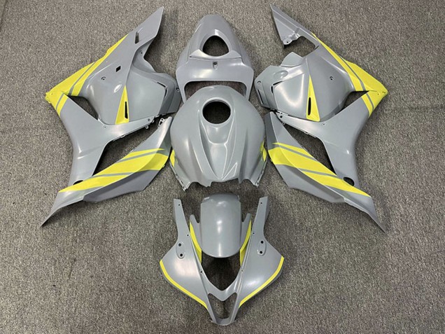 Mejores Carenados Moto Honda CBR600RR 2009-2012 - Nardo Gris Amarillo