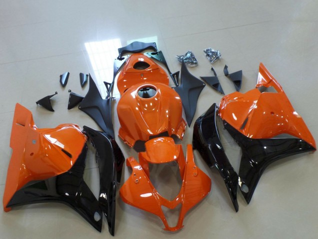 Mejores Carenados Moto Honda CBR600RR 2009-2012 - Naranja Negro Brillante