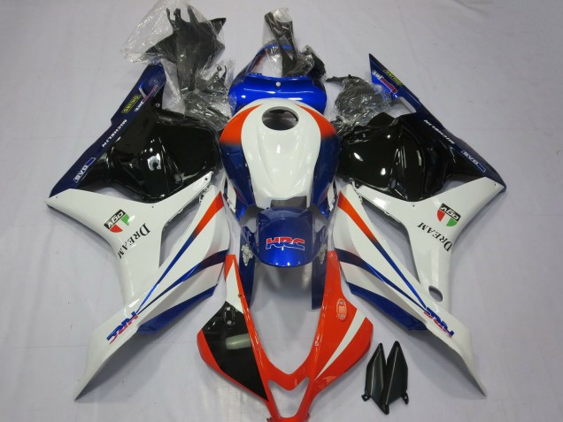 Mejores Carenados Moto Honda CBR600RR 2009-2012 - Blanco Azul Rojo Negro Brillante