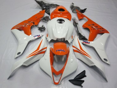 Mejores Carenados Moto Honda CBR600RR 2007-2008 - Blanco Naranja HRC