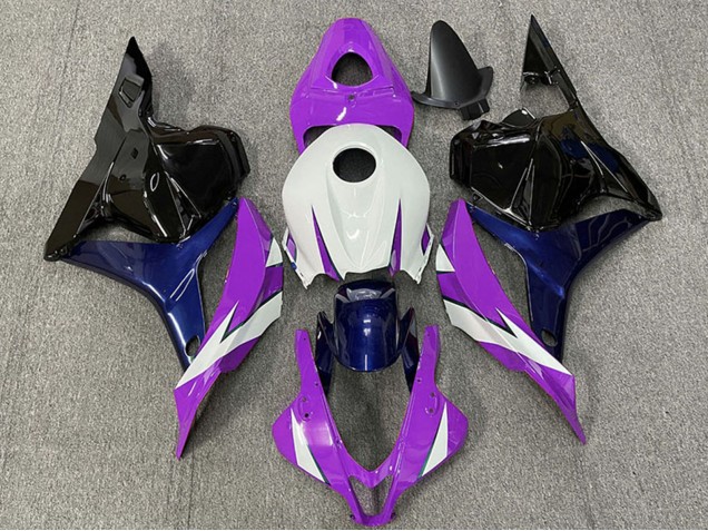 Mejores Carenados Moto Honda CBR600RR 2009-2012 - Blanco Púrpura Azul Negro Brillante