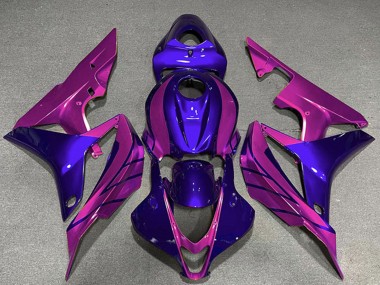 Mejores Carenados Moto Honda CBR600RR 2007-2008 - Azul Rosa