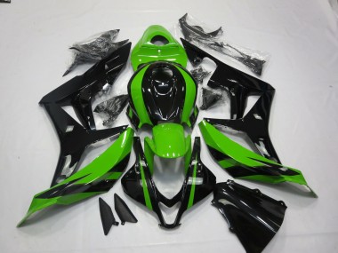 Mejores Carenados Moto Honda CBR600RR 2007-2008 - Verde Negro Brillante