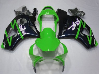 Mejores Kits Carenado Moto Honda CBR954RR 2002-2003 - Verde Negro Brillante