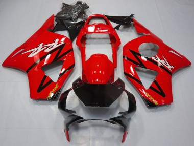 Mejores Carenados Moto Honda CBR954RR 2002-2003 - Rojo Negro Brillante