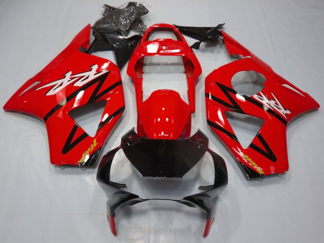 Mejores Carenados Moto Honda CBR954RR 2002-2003 - Rojo Negro Brillante