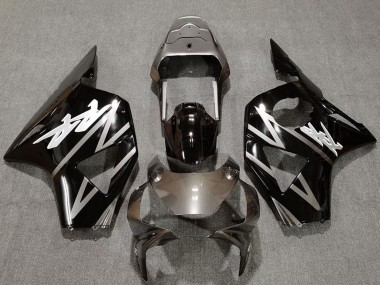 Mejores Carenados Moto Honda CBR954RR 2002-2003 - Plata Negro Brillante