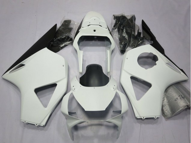 Mejores Carenados Moto Honda CBR954RR 2002-2003 - Blanco Negro Brillante