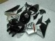 Mejores Carenados Moto Honda CBR600RR 2005-2006 - Negro Brillante Plata