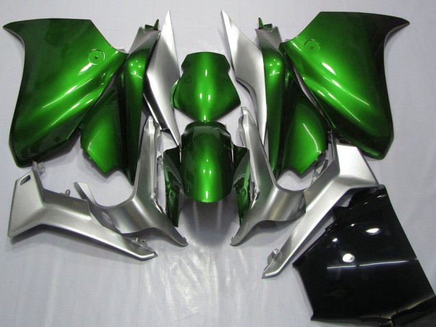 Mejores Carenados Moto Honda VFR 1200 2010-2014 - Plata Verde