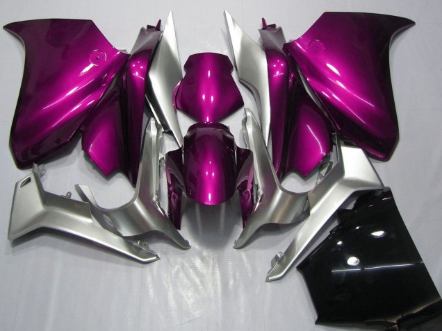 Mejores Carenados Moto Honda VFR 1200 2010-2014 - Plata Rosa
