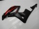 Mejores Carenados Moto Honda CBR600RR 2007-2008 - Rojo Negro Mate Calcomanías