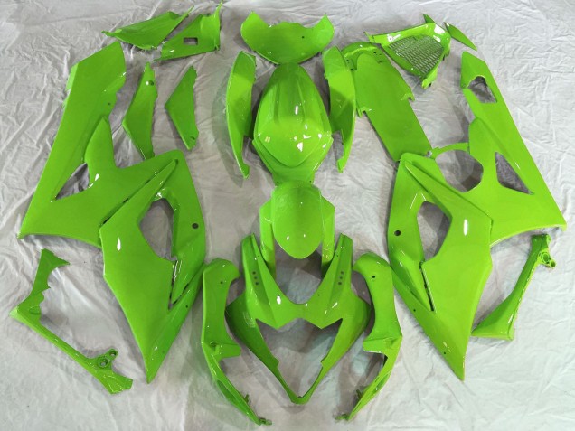 Mejores Carenados Moto Suzuki GSXR 1000 2005-2006 - Verde Brillante