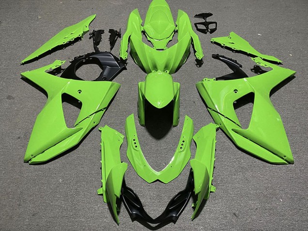 Mejores Carenados Moto Suzuki GSXR 1000 2009-2016 - Verde Negro