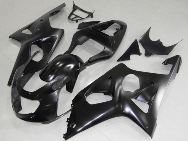 Mejores Carenados Moto Suzuki GSXR 1000 2000-2002 - Negro Mate