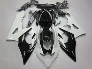 Mejores Carenados Moto Suzuki GSXR 1000 2005-2006 - Blanco Negro Plata