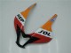 Mejores Carenado Moto Honda CBR600RR 2007-2008 - Naranja Blanco Rojo Negro Brillante Repsol