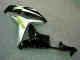 Mejores Carenado Moto Honda CBR600RR 2007-2008 - Blanco Verde Negro Brillante Hannspree