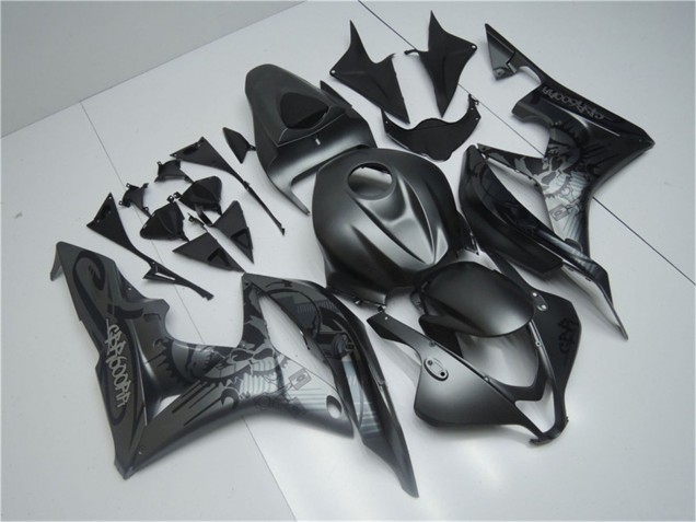 Mejores Carenados Moto Honda CBR600RR 2007-2008 - Negro Mate Graffiti