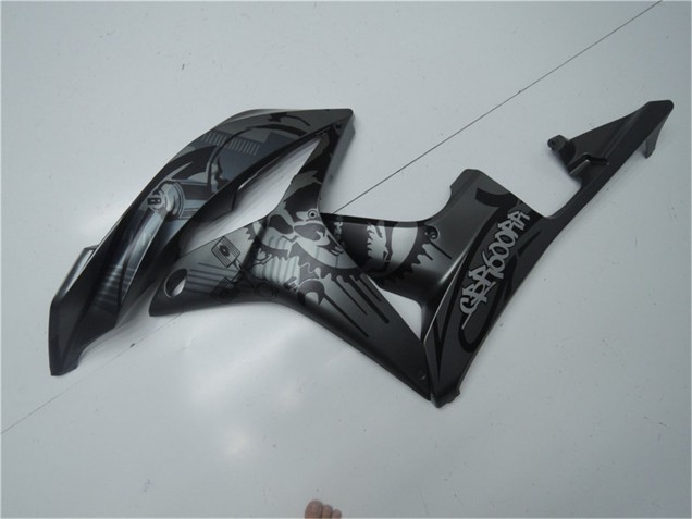 Mejores Carenados Moto Honda CBR600RR 2007-2008 - Negro Mate Graffiti