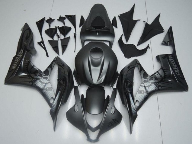 Mejores Carenados Moto Honda CBR600RR 2007-2008 - Negro Mate Graffiti