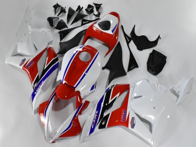 Mejores Kits Carenado Moto Honda CBR600RR 2009-2012 - Blanco Rojo Azul