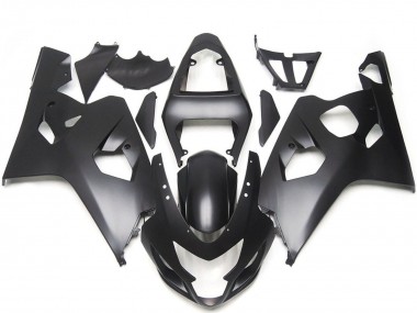 Mejores Carenados Moto Suzuki GSXR 600 / GSXR 750 2004-2005 - Negro Mate Estilo