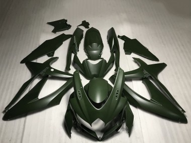 Mejores Carenados Moto Suzuki GSXR 600 / GSXR 750 2008-2010 - Verde Mate