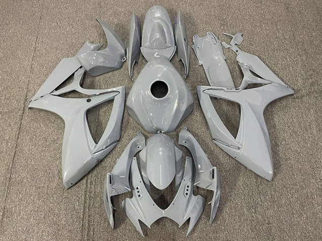 Mejores Carenados Moto Suzuki GSXR 600 / GSXR 750 2006-2007 - Nardo Gris