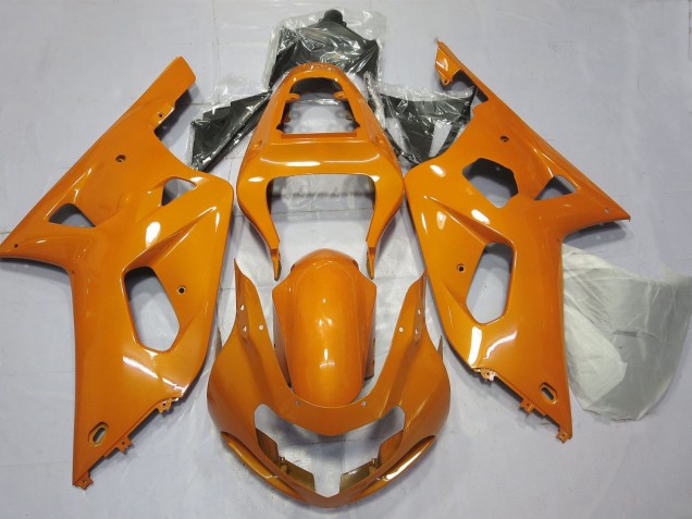 Mejores Carenados Moto Suzuki GSXR 600 / GSXR 750 2001-2003 - Amanecer Naranja