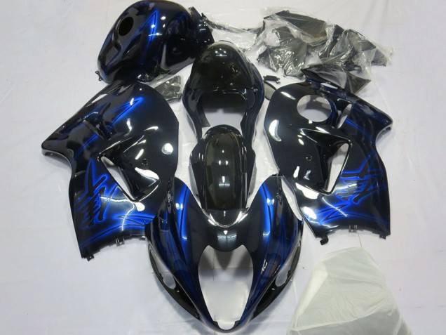 Mejores Carenados Moto Suzuki GSXR 1300 1996-2007 - Azul Eléctrico
