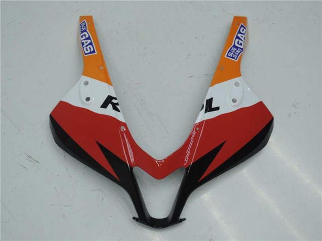 Mejores Kits Completo Carenado Moto Honda CBR600RR 2009-2012 - Naranja Blanco Rojo Negro Brillante Repsol