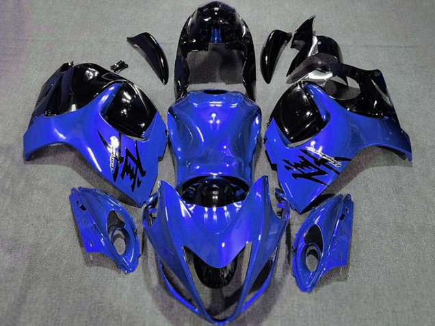 Mejores Carenados Moto Suzuki GSXR 1300 2008-2020 - Azul Brillante Negro