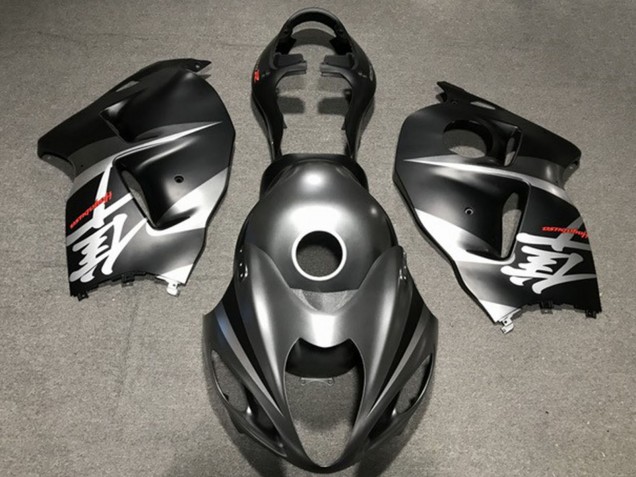 Mejores Carenados Moto Suzuki GSXR 1300 1996-2007 - Plata Mate Negro