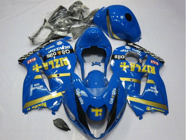 Mejores Carenados Moto Suzuki GSXR 1300 1996-2007 - Azul Oro Rizla