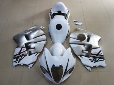 Mejores Carenados Moto Suzuki GSXR 1300 1996-2007 - Blanco Plata