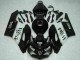 Mejores Carenados Moto Honda CBR1000RR 2004-2005 - Negro Brillante Blanco West Mobil Michelin