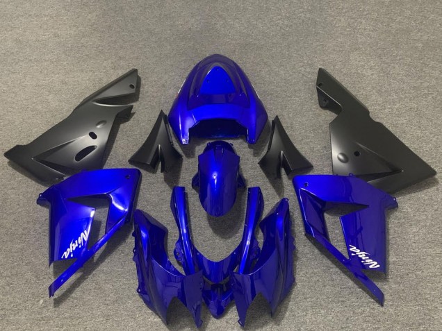 Mejores Carenados Moto Kawasaki ZX10R 2004-2005 - Azul Brillante Negro