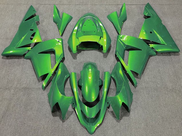 Mejores Carenados Moto Kawasaki ZX10R 2004-2005 - Verde Brillante